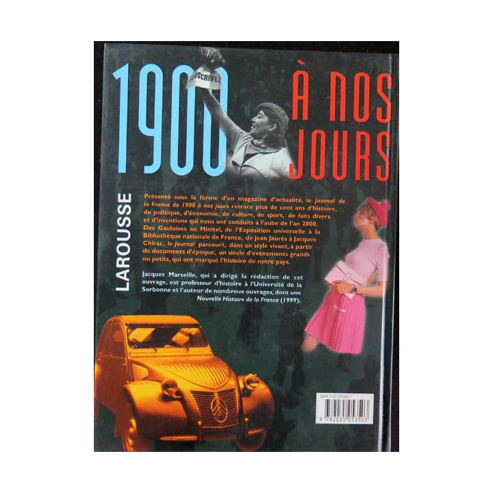 Journal de la France de 1900 à nos jours