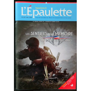 L'ÉPAULETTE n° 219 Déc 2022 : Revue de l'épaulette sur les sentiers de la Mémoire