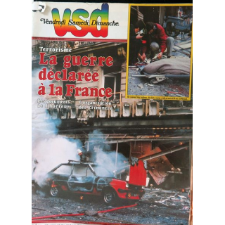 VSD n° 243 du 28/04 au 05/05/1982 terrorisme la guerre déclarée à la France
