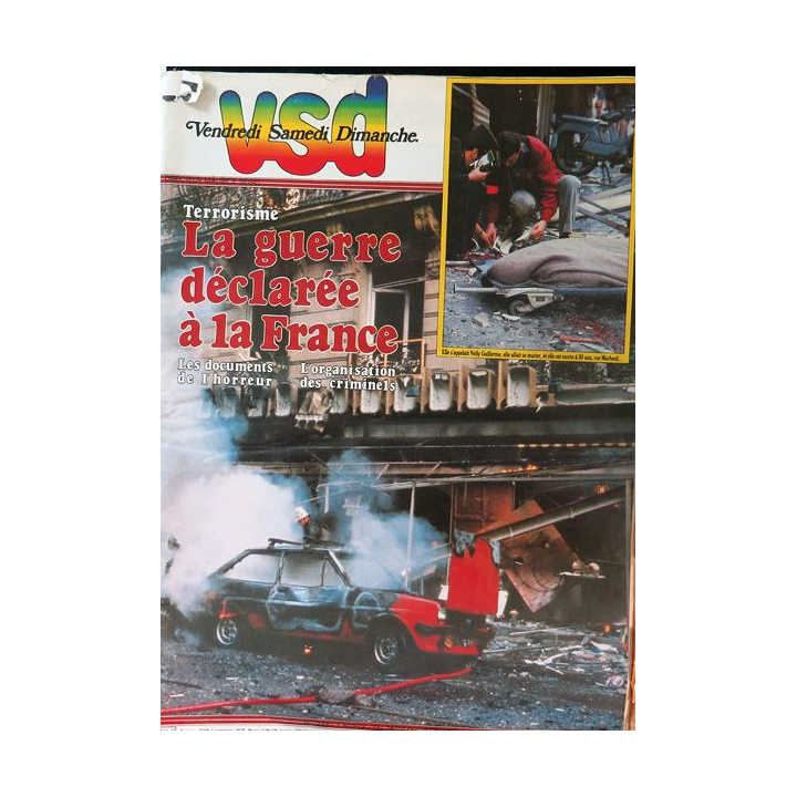 VSD n° 243 du 28/04 au 05/05/1982 terrorisme la guerre déclarée à la France