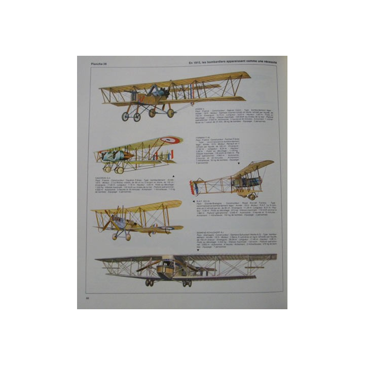 encyclopédie mondiale avions militaires 1914 à aujourd'hui Angelucci