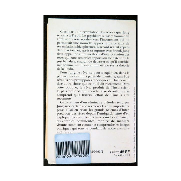 Sur l'interprétation des rêves de C.G Jung