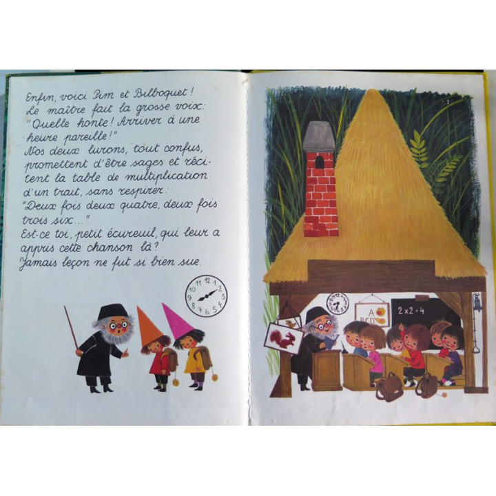 Les petits nains à l'école Chantecler