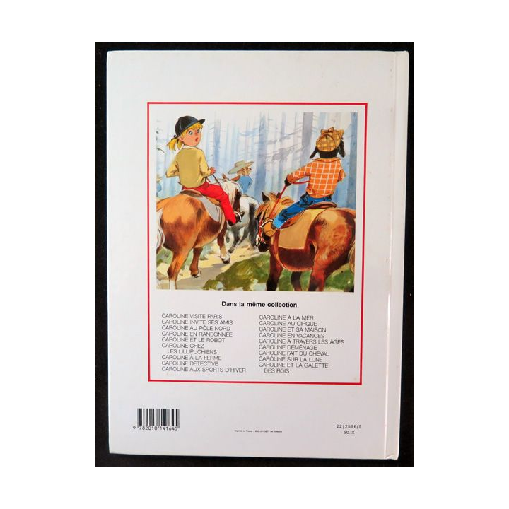 Caroline fait du cheval de Pierre Probst Hachette