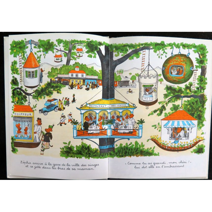 Les vacances de Zéphir de Jean de Brunhoff Hachette