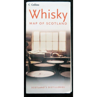 Whisky Map of Scotland carte des distilleries de whisky écossais