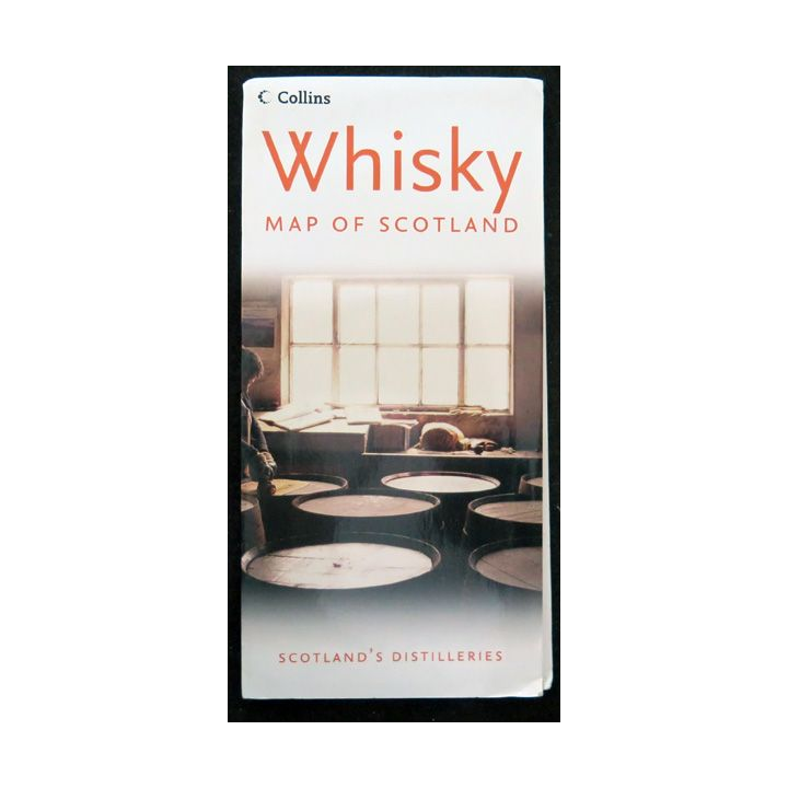 Whisky Map of Scotland carte des distilleries de whisky écossais