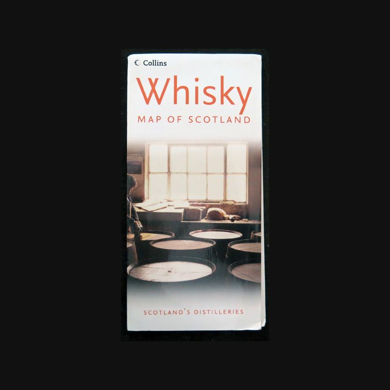 Whisky Map of Scotland carte des distilleries de whisky écossais