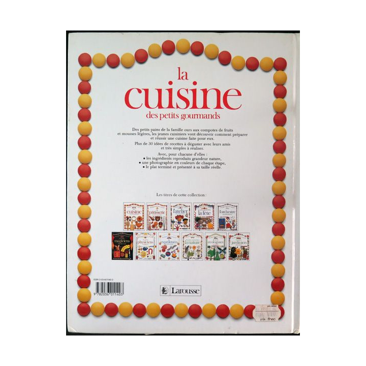 Mon album d'activités La cuisine des petits gourmands Larousse