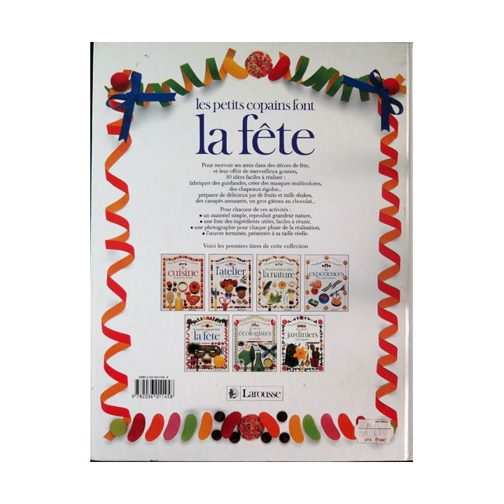 Mon album d'activités Les Petits copains font la fête Larousse