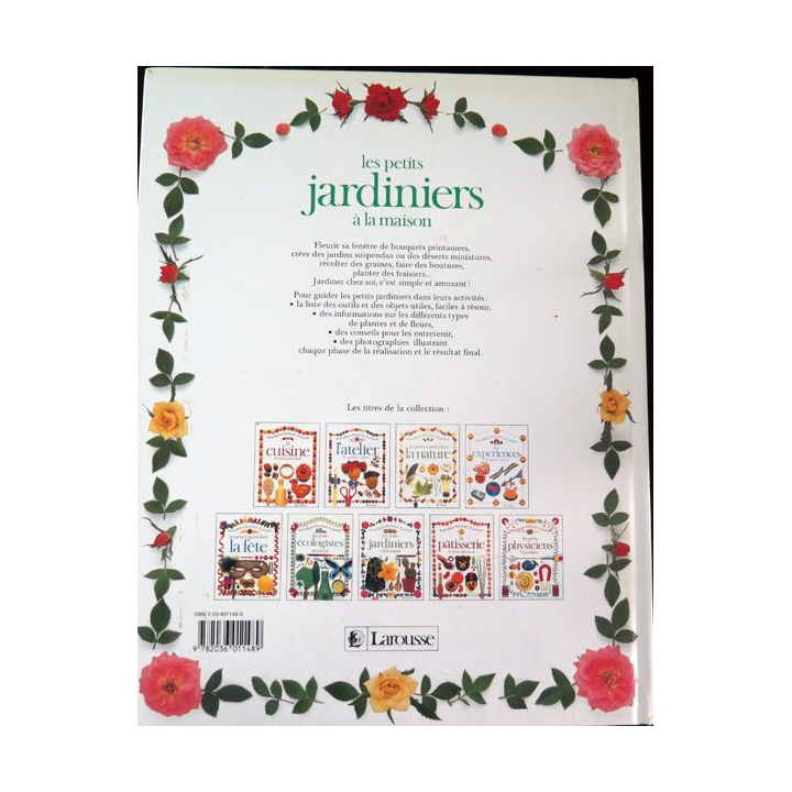 Mon album d'activités Les Petits jardiniers à la maison Larousse