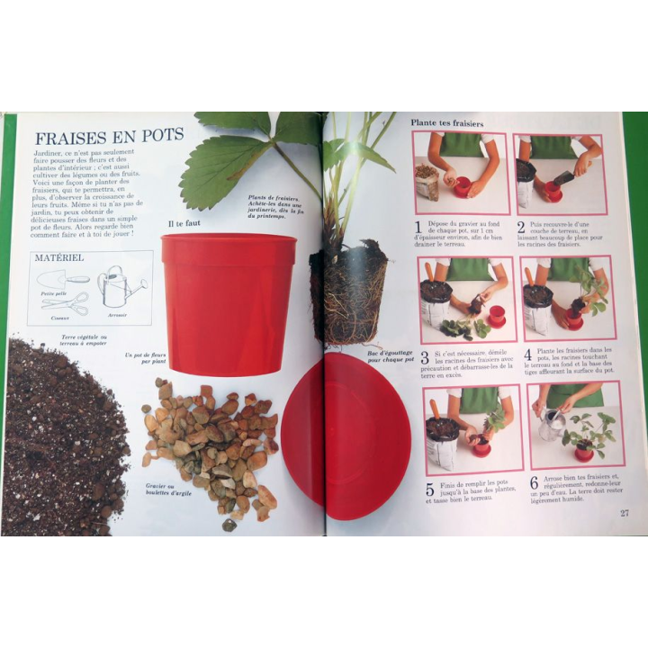 Mon album d'activités Les Petits jardiniers à la maison Larousse
