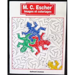 Images et coloriages M.C. Escher Gallimard jeunesse
