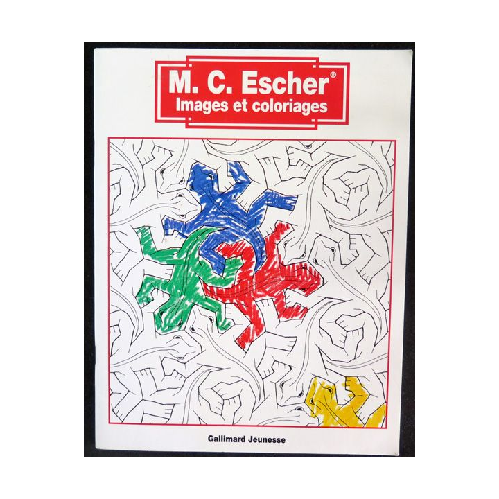Images et coloriages M.C. Escher Gallimard jeunesse