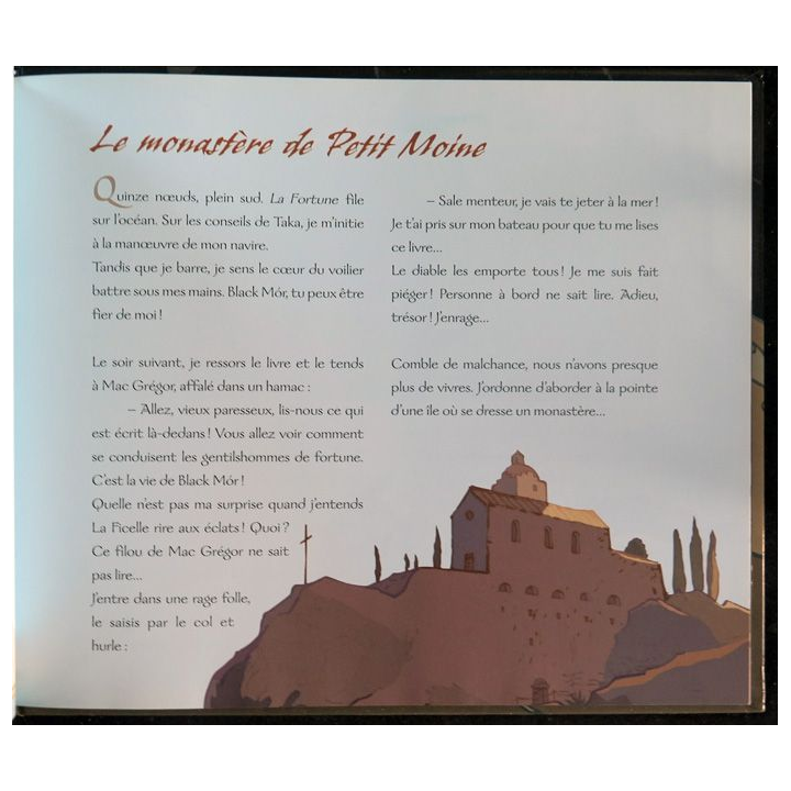L'Ile de Black Mor adaptation fidèle du film de Jean-François Laguionie