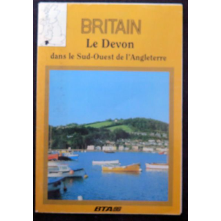 Brochure et carte du Devon dans le Sud-Ouest de l'Angleterre