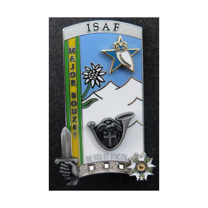 PROMOTION ENSOA : insigne de promotion Major Bouzet Boussemart by Promodis G. 5818 n° 0692
