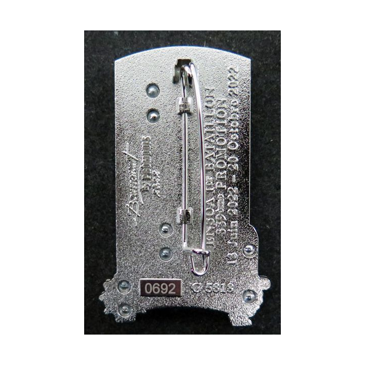 PROMOTION ENSOA : insigne de promotion Major Bouzet Boussemart by Promodis G. 5818 n° 0692