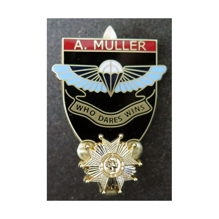 PROMOTION CIFM DIEUZE : insigne de promotion A. MULLER 