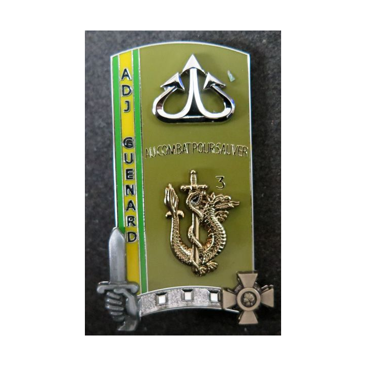 PROMOTION ENSOA : insigne de promotion ADJ Guenard Boussemart by Promodis G. 5812 numéroté
