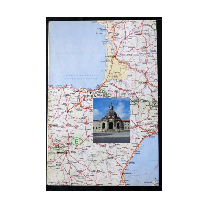 Jésuites - Atlas de la compagnie de Jésus - Edition française 1991 aux Editions de la Curie Générale S.J. Rome