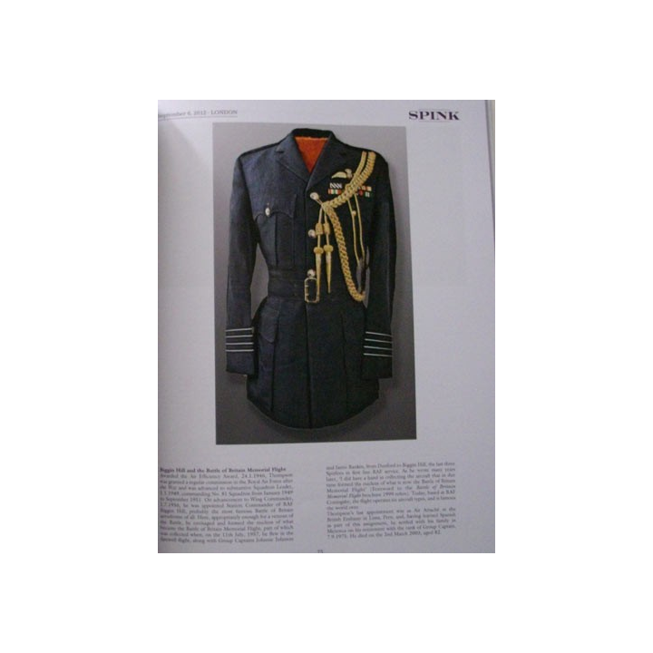 Catalogue SPINK sur les médailles militaires anglaises septembre 2012
