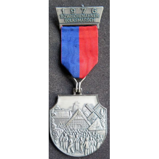 ALLEMAGNE : médaille de la 7° Volksmarsch de Zwischemahner 1976