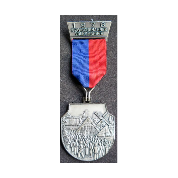 ALLEMAGNE : médaille de la 7° Volksmarsch de Zwischemahner 1976