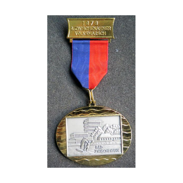 ALLEMAGNE : médaille de la 9° Volksmarsch de Zwischenahner 1978