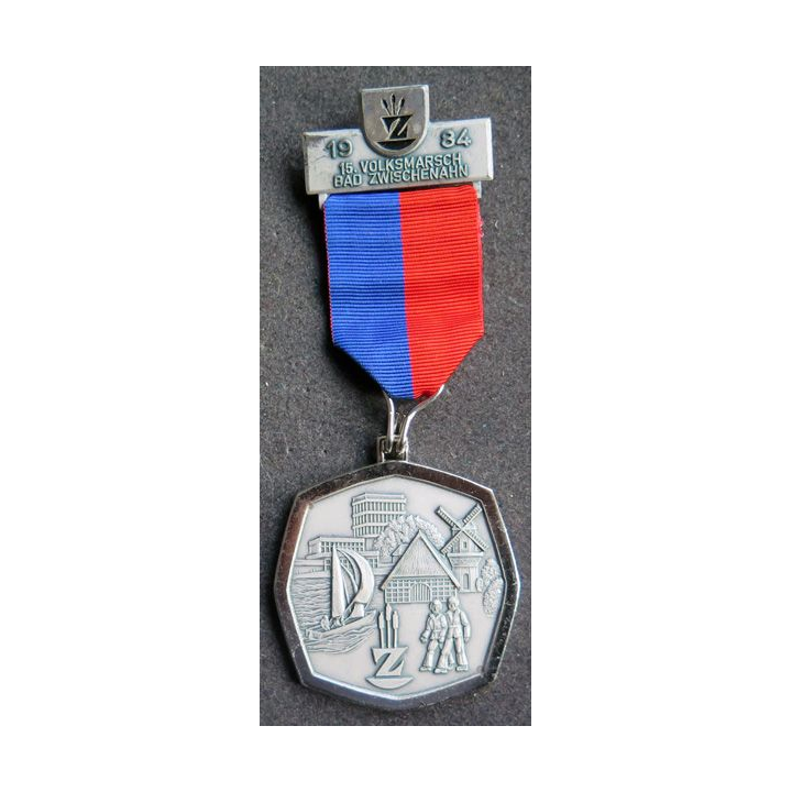 ALLEMAGNE : médaille de la 15° Volksmarsch de Zwischenahner 1984
