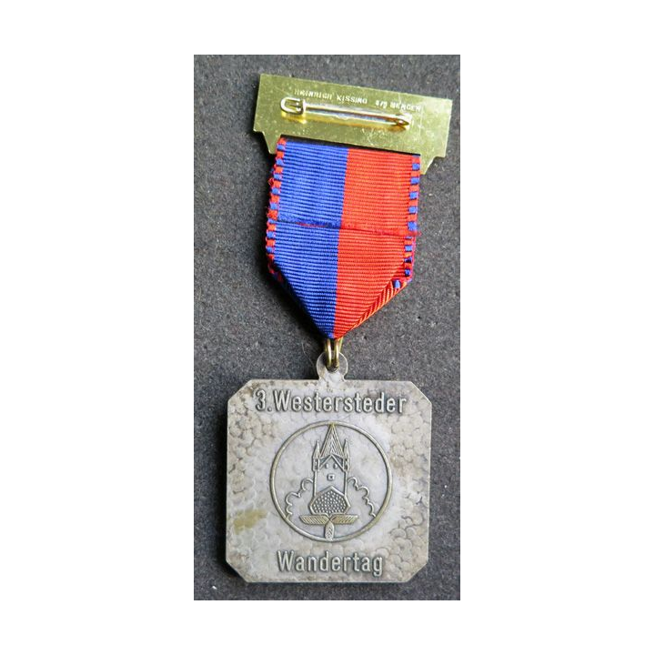 ALLEMAGNE : médaille de la 3° Volksmarsch de Westersteder Wandertag 1981