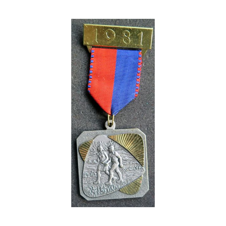 ALLEMAGNE : médaille de la 3° Volksmarsch de Westersteder Wandertag 1981