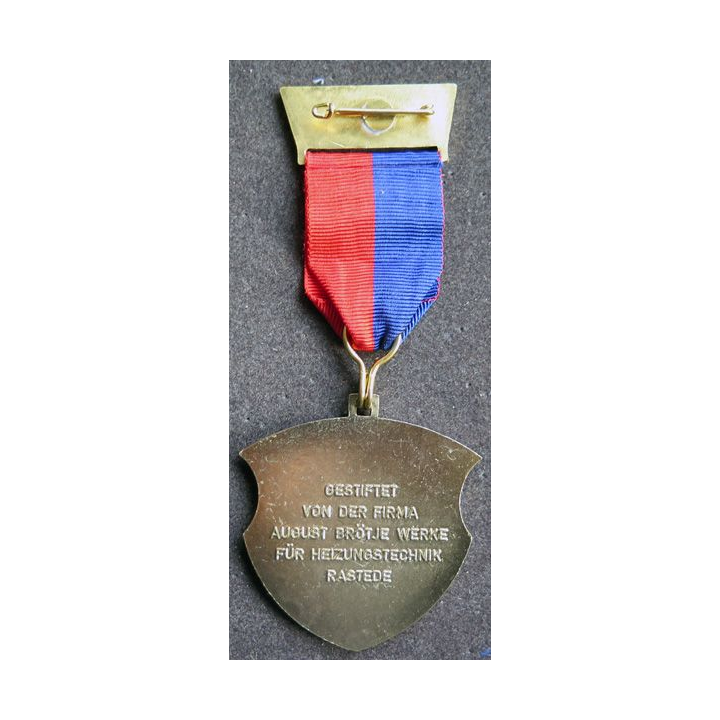 ALLEMAGNE : médaille de la 2° Volksmarsch de Rastede 1975