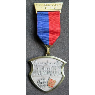 ALLEMAGNE : médaille de la 2° Volksmarsch de Rastede 1975