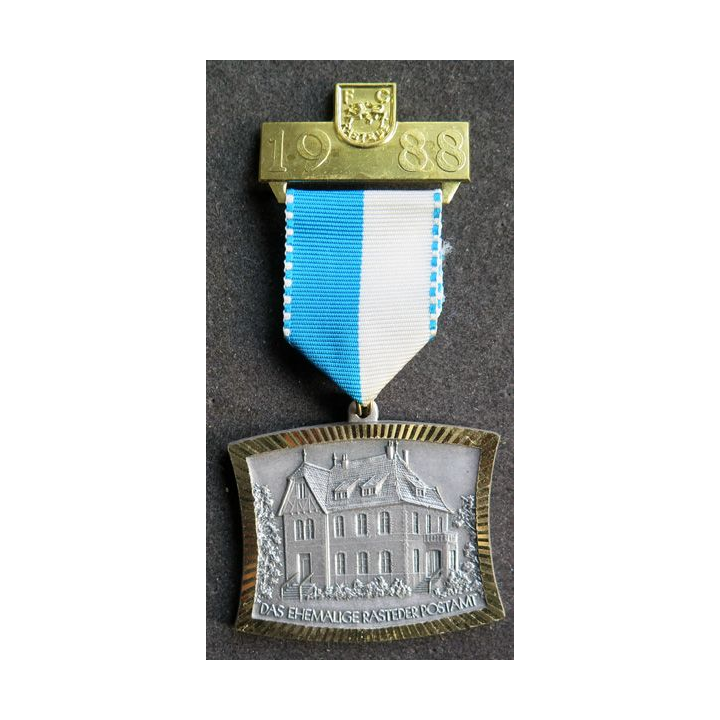 ALLEMAGNE : médaille de la FC Rastede Volksmarsch 1988