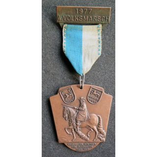 ALLEMAGNE : médaille de la FC Rastede Volksmarsch 1977