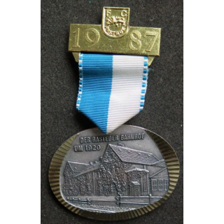 ALLEMAGNE : médaille de la FC Rastede Volksmarsch 1987
