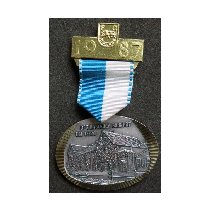 ALLEMAGNE : médaille de la FC Rastede Volksmarsch 1987