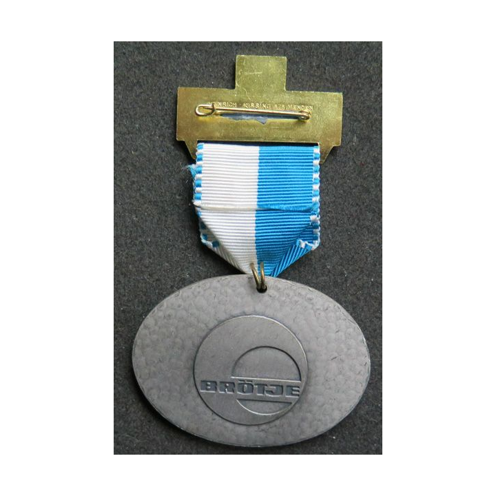ALLEMAGNE : médaille de la FC Rastede Volksmarsch 1987