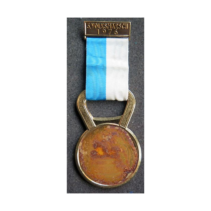 ALLEMAGNE : médaille de la FC Rastede Volksmarsch 1976 sans avers