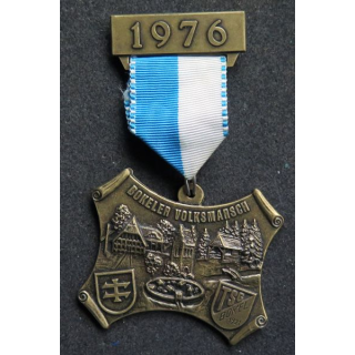 ALLEMAGNE : médaille de la Bokeler  Volksmarsch 1976