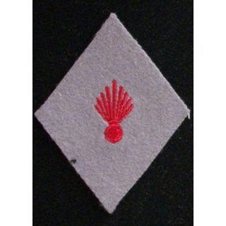 LOSANGE DE BRAS MODÈLE 45 : RÉGIMENT DU COMMISSARIAT TROUPE