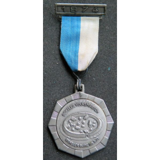 ALLEMAGNE : médaille de la Bokeler  Volksmarsch 1974