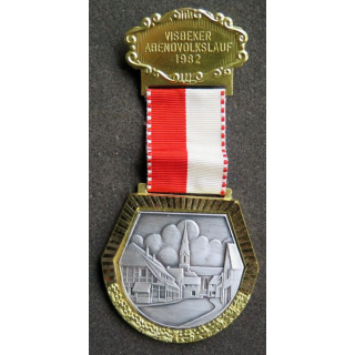 ALLEMAGNE : médaille de la Visbeker AbenVolkslauf 1982