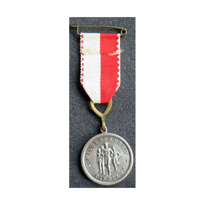 ALLEMAGNE : médaille de la Wildeshauser Volkslauf 1975