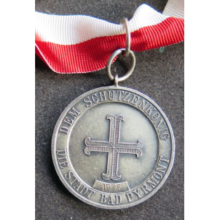 ALLEMAGNE : médaille dem Schutzenkonig de la Die Stadt Bad Pyrmont 
