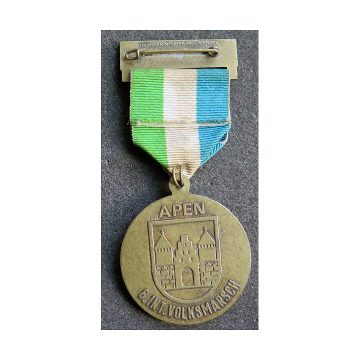 ALLEMAGNE : médaille de 8° Int. Apen Volksmarsch 1981