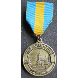 ALLEMAGNE : médaille du Jubilée 1000 ans de la ville de Lohne 980 - 1980