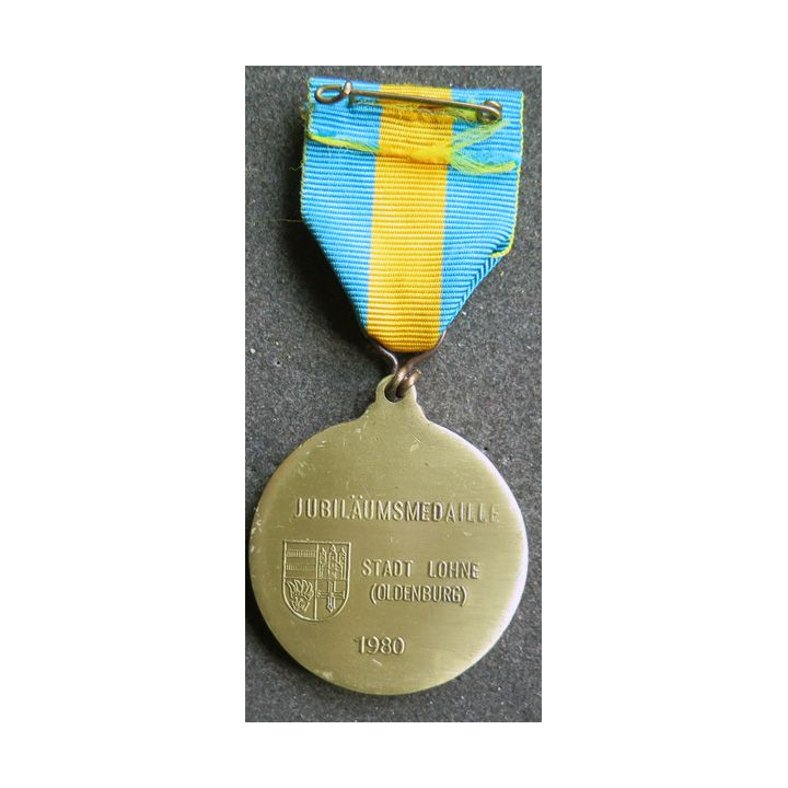 ALLEMAGNE : médaille du Jubilée 1000 ans de la ville de Lohne 980 - 1980