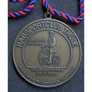 ALLEMAGNE : médaille du Radsportclub Thüle Volksradfahren du 28.7.1996